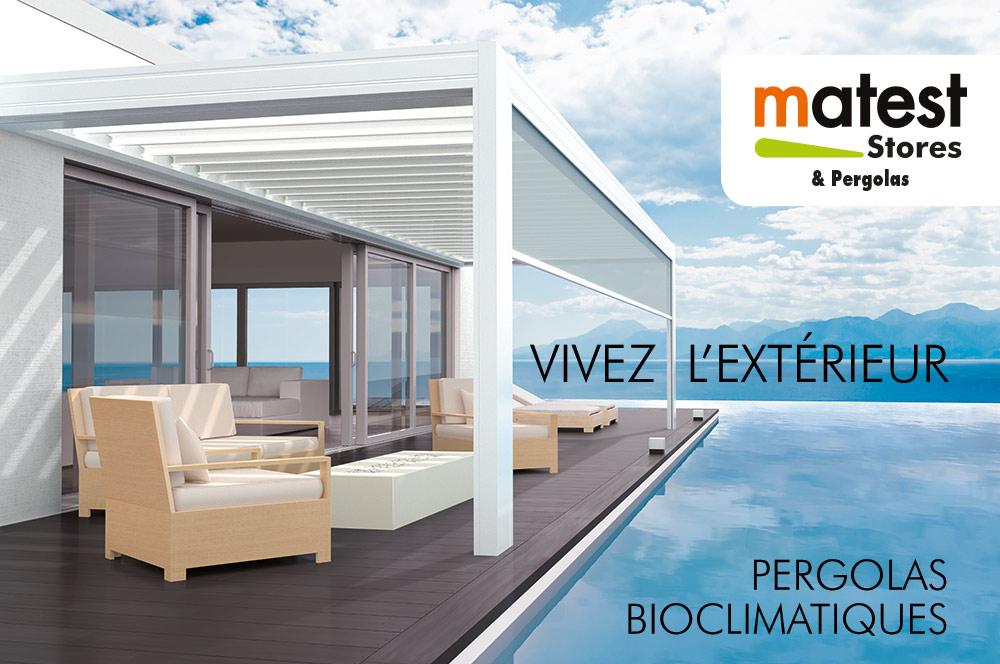 pergola bioclimatique Matest