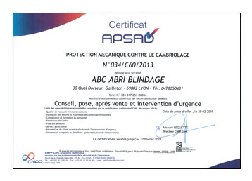 Certification A2P - La protection certifiée contre les cambriolages